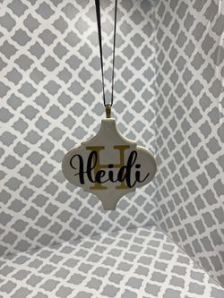 Personalized ornaments
