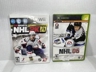 NHL 2K10 & NHL 06 Wii XBOX