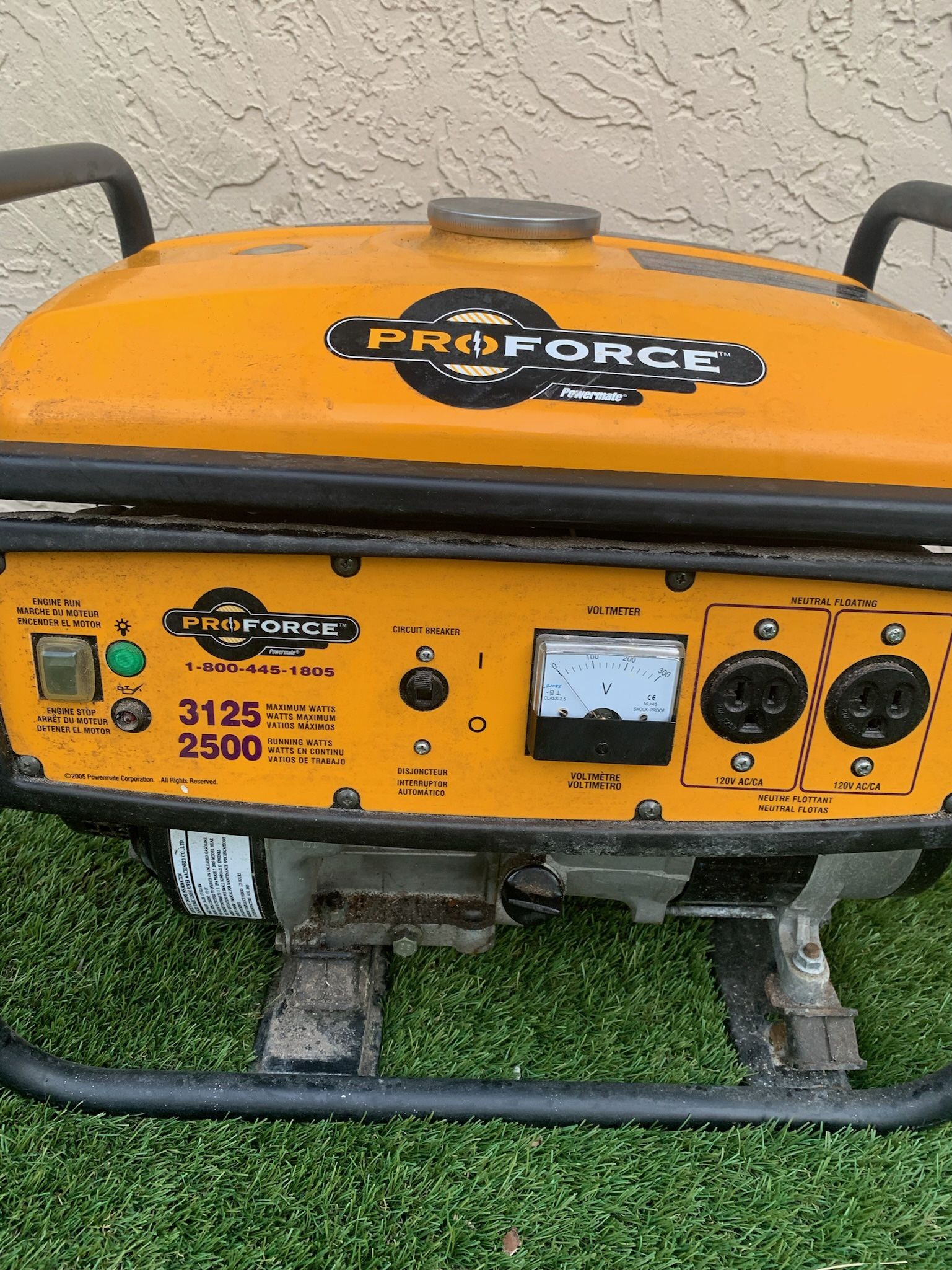 Proforce Gasoline Generator (5.5 HP, 3125 Watt) for Sale in Fort