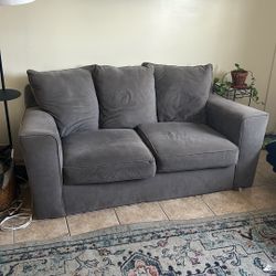 grey couch 