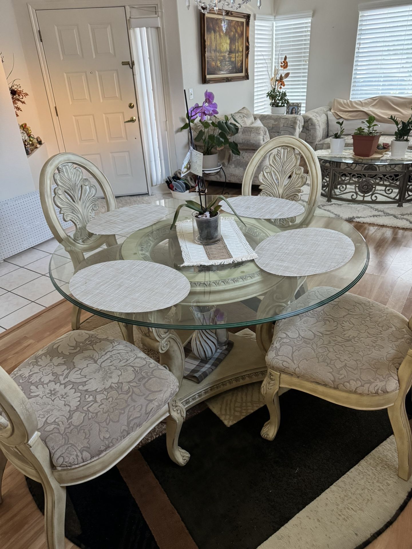 Breakfast Table Victorian Modern Chairs Elegant Victorian Style