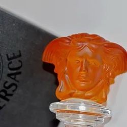 Orange Versace Bottle Stopper