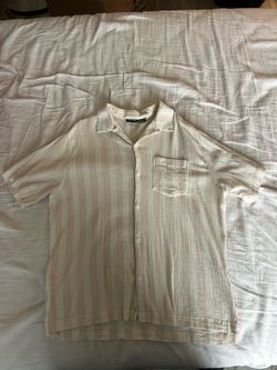 Button Down Crinkle Shirt