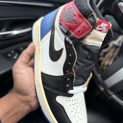 Jordan 1 Retro High OG SP Fragment x Union LA Varsity Red Sport Royal!