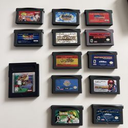 GBA Japanese And US Games 