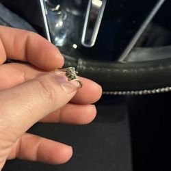 10k Gold Diamond Ring