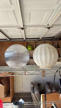 Light bulb covers. (2)