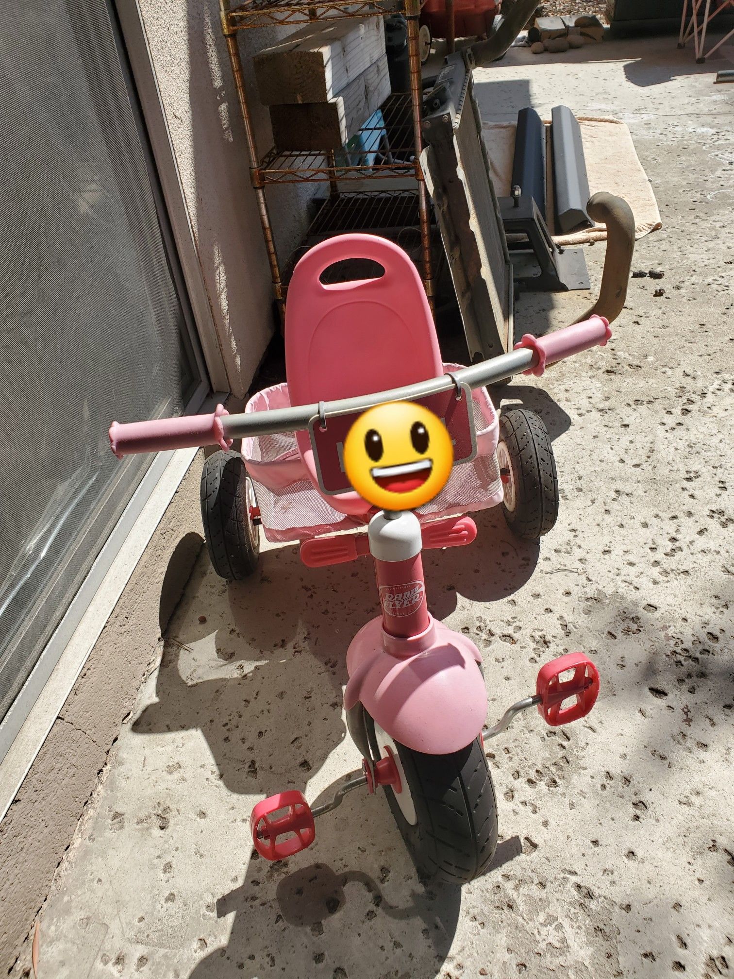 Tricycle with Basket