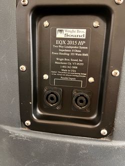 15” 2-way Passive Speaker