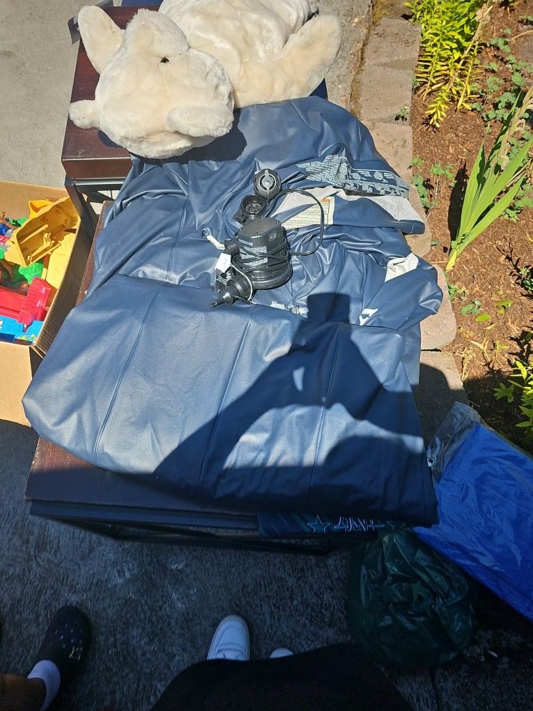 Queen Inflatable Mattress With Pump