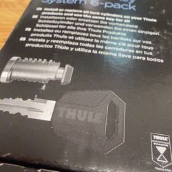 Thule one key system 4 pack