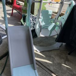 Slide And Swing Set 