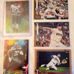 Lots of sports cards. Refer to other post I have up