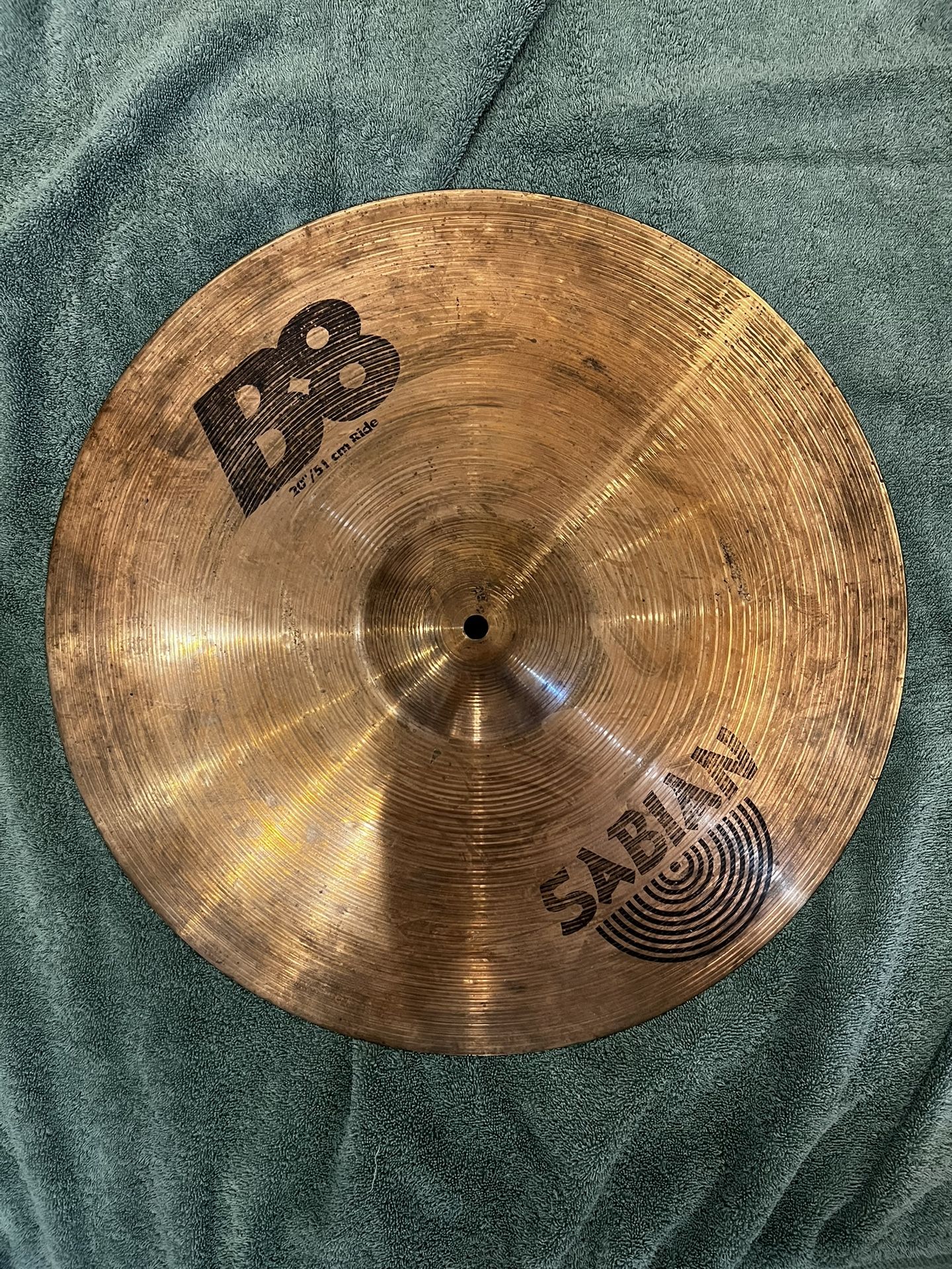 20” Sabian B8 Ride cymbal