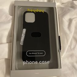 iPhone 12 Mini Case - Black (Silicone)