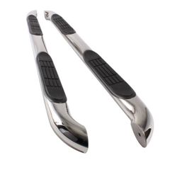 Honda CRV Spyder 3 Inch Round Side Step Bar T-304 Stainless SteelPolished