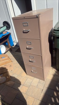 Metal File Cabinet
