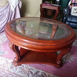 Coffee Table With Glass Top