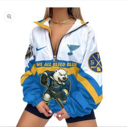 St LOUIS BLUES JACKET 2x