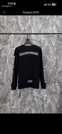 New chrome heart long sleeve shirt