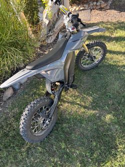 Electric Dirt Bike – Gray super 78 forged phase 1