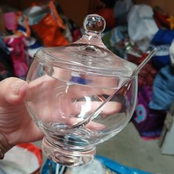 Sugar Bowl With Spoon