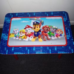 Paw Patrol Table Set For Kids