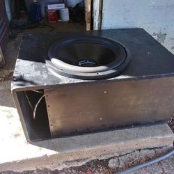 18" Fi Audio Btl (Subwoofer)450$obo