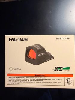 Holosun 507c x2 multiretical green
