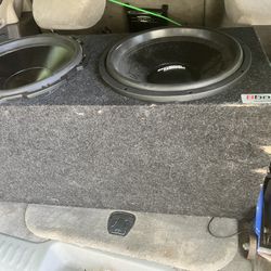 15” Subs In Box 