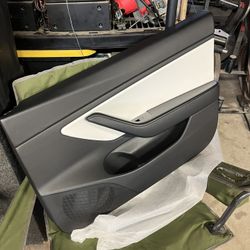 2018 Tesla Model 3 Front Passenger Door Panel
