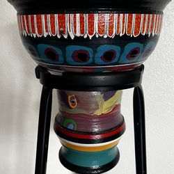 Hand drum with stand