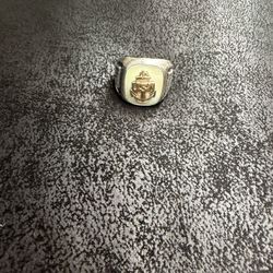 U.S. Navy Service Ring - Engraved - Vintage Military Style