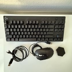 Logitech Pro Tenkeyless Keyboard + G502 Hero Mouse Bundle – $79