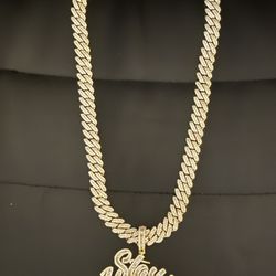 ICED 14K Gold-Filled Cuban Link 24” 14mm + “Stay Humble” Pendant 💎