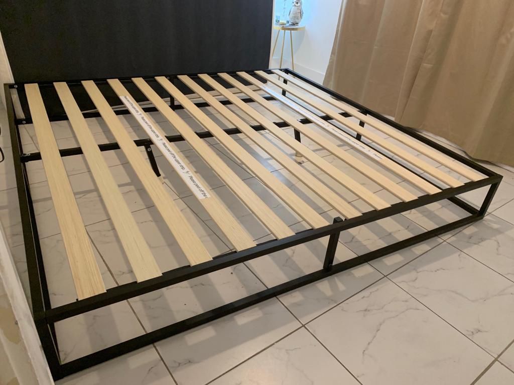 King bed frame