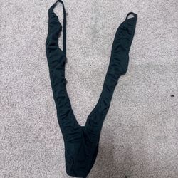 New One Size Black Slingshot Bodysuit Bikini Festival Dancer Lingerie 