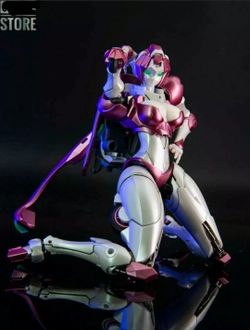 TRANSFORMERS Nicee (Arcee) EX01 Big Firebird Rouge Figure