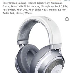 Razer Kraken USB Gaming Headset White