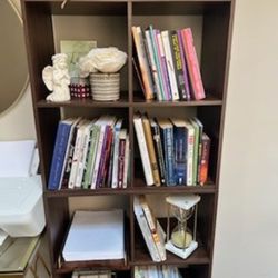 Dark Walnut Bookshelves 