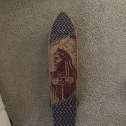 Etched Skateboard