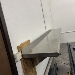Stainless Steel NSF Wall Shelf
