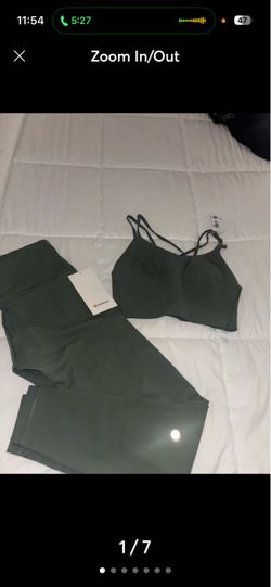 Lululemon Ribbed Athletic Lululemon Ribbed Athletic Set Leggings and Sports Bra