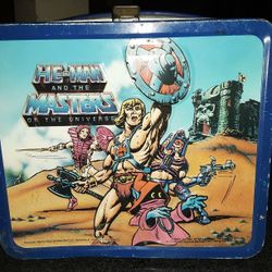 1984 He-Man And The Masters Of The Universe Lunch Box