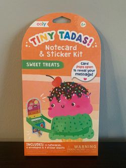 Sweet Treats Notecard & Sticker Set