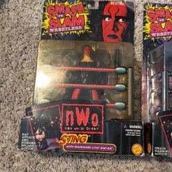WWE figures 90s