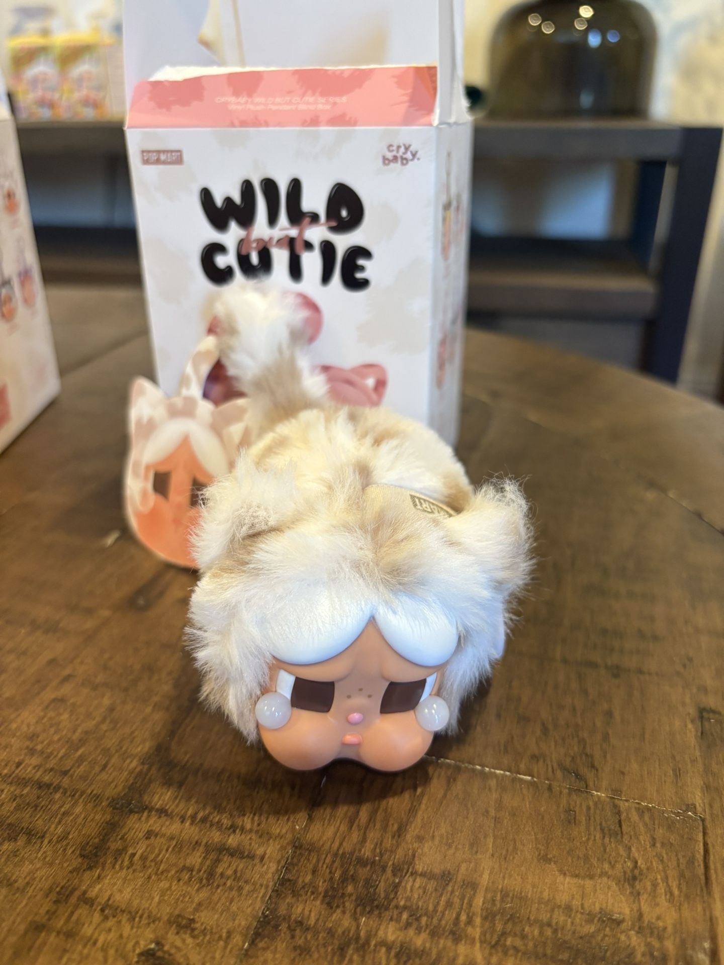 Pop Mart Crybaby Wild but Cutie Series Vanilla Cutie Vinyl Plush Pendant