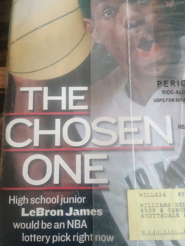 Rare Sports Illustrated Lebron James