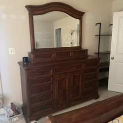 Bedroom Set - Solid Wood 