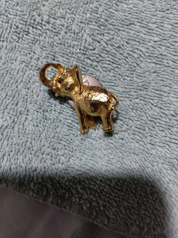Elephant Brooch